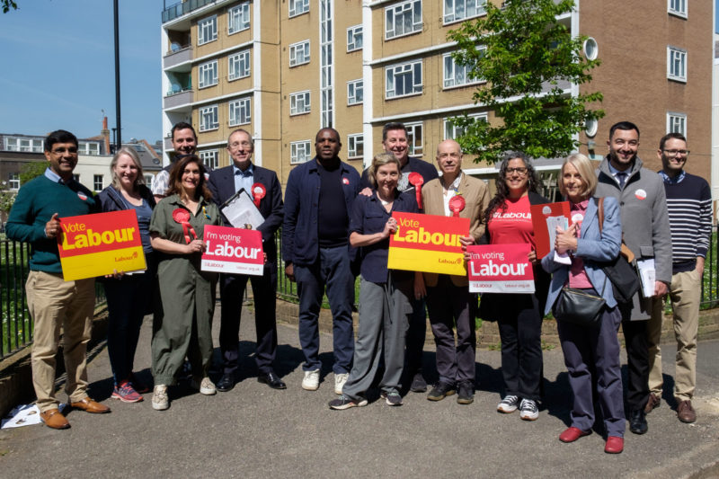  Shadow Foreign Secretary David Lammy MP joined Labour candidates on the campaign trail this weekend